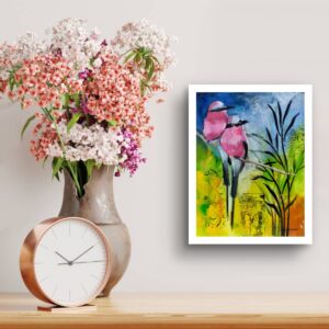 Fine Art Poster: "Little Lucky Bird 7" - Thumbnail Image 2