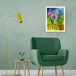 Fine Art Poster: "Little Lucky Bird 7" - Thumbnail Image 3