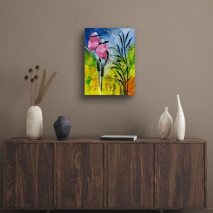 Canvas Print: "Little Lucky Bird 7" - Thumbnail Image 4