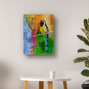 Canvas Print: "Little Lucky Bird 8" - Thumbnail Image 3