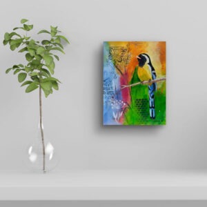 Canvas Print: "Little Lucky Bird 8" - Thumbnail Image 4