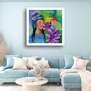 Fine Art Poster: "Queen of Colors" - Thumbnail Image 2