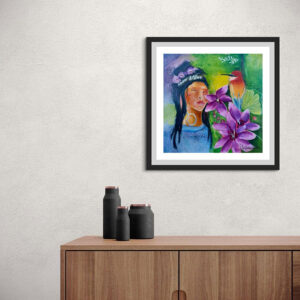 Fine Art Poster: "Queen of Colors" - Thumbnail Image 3