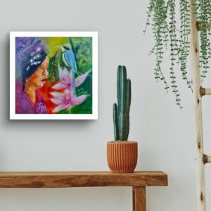 Fine Art Poster: "Tribute to the Tribe Woman" - Thumbnail Image 2