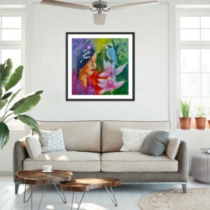 Fine Art Poster: "Tribute to the Tribe Woman" - Thumbnail Image 3