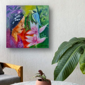 Canvas Print: "Tribute to the Tribe Woman" - Thumbnail Image 4