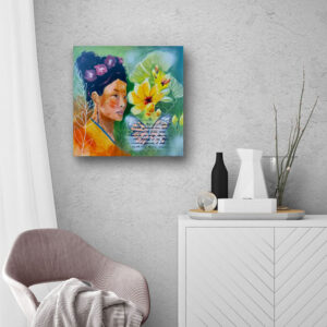 “Butterflies and Flowers Remain Untouched” (Original) - Thumbnail Image 5