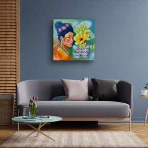 “Butterflies and Flowers Remain Untouched” (Original) - Thumbnail Image 4