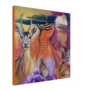 Canvas Print: "African Peace" - Thumbnail Image 2