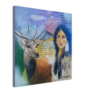 Canvas Print: "Alaska love" - Thumbnail Image 2