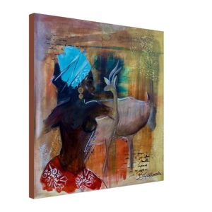 Canvas Print: "Dance with the animals" - Thumbnail Image 2