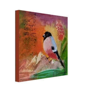 Canvas Print: "Little Lucky Bird 1" - Thumbnail Image 2