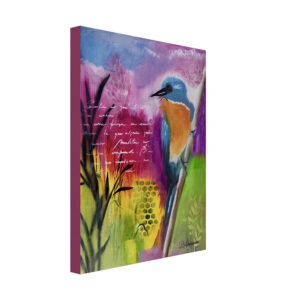 Canvas Print: "Little Lucky Bird 6" - Thumbnail Image 2