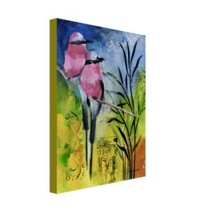Canvas Print: "Little Lucky Bird 7" - Thumbnail Image 2