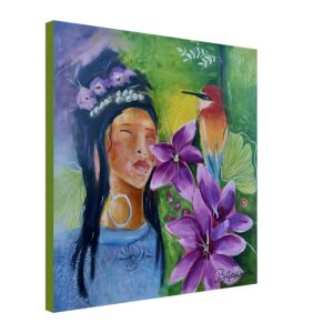 Canvas Print: "Queen of Colors" - Thumbnail Image 2