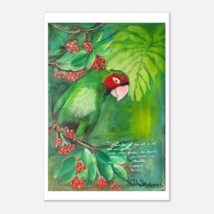 Premium Semi-Glossy Paper Poster: "Jungle peace"