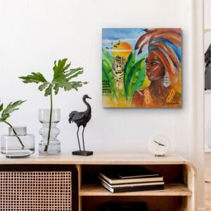 Canvas Print: "Meeting a stranger" - Thumbnail Image 4