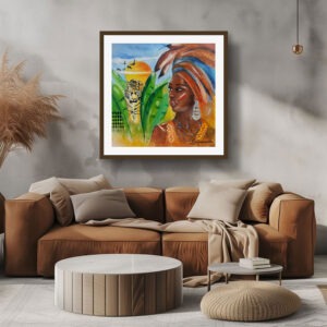 Fine Art Poster: "Meeting a stranger" - Thumbnail Image 2