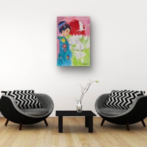 Canvas Print: "White Sweet Beauty" - Thumbnail Image 4