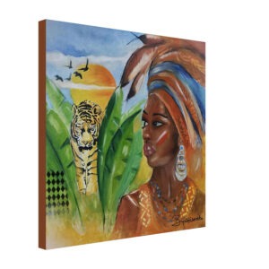 Canvas Print: "Meeting a stranger" - Thumbnail Image 2