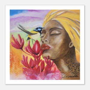 Premium Semi-Glossy Paper Poster: "Celebration of Love"