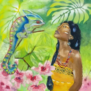 "Between Camouflage and Beauty" (Original)