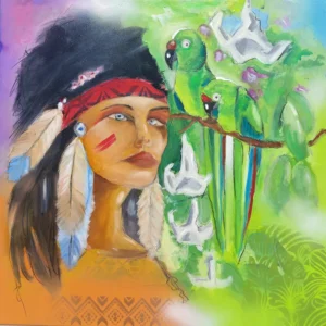 "Dance of the jungle" (Original)