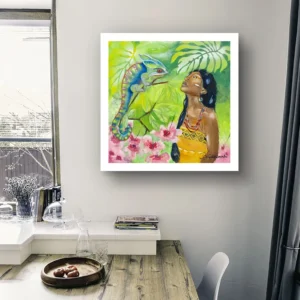 Premium Semi-Glossy Paper Poster: "Between Camouflage and Beauty" - Thumbnail Image 2