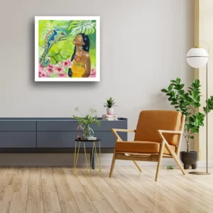 Premium Semi-Glossy Paper Poster: "Between Camouflage and Beauty" - Thumbnail Image 3
