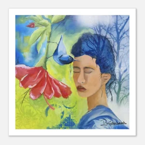 Fine Art Poster: "Let Nature Kiss You"