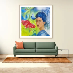 Premium Semi-Glossy Paper Poster: "Let Nature Kiss You" - Thumbnail Image 2