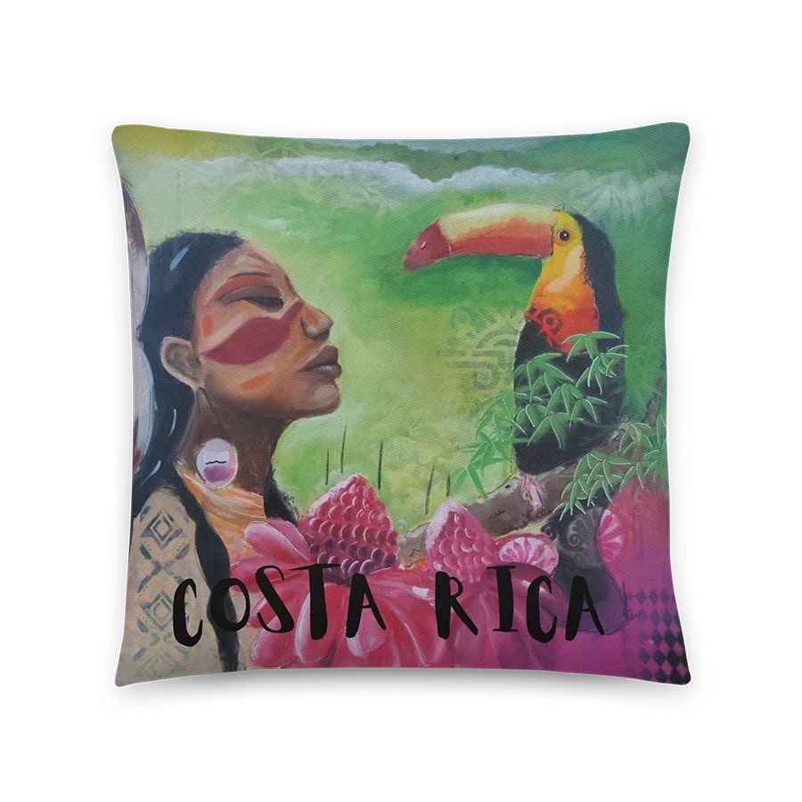 Cotton pillow case | Costa Rica | Queens of the Jungle - Image 1