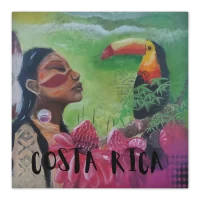 Cotton pillow case | Costa Rica | Queens of the Jungle - Thumbnail Image 2