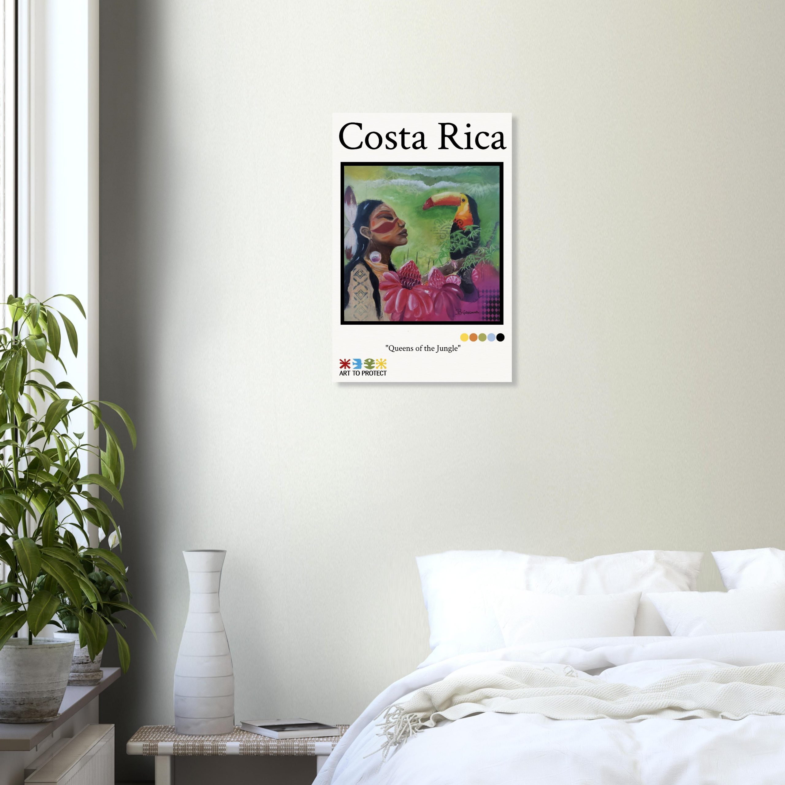 Museum-Quality Matte Paper Poster | Costa Rica| Queens of the Jungle - Image 2