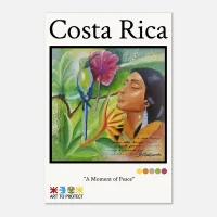 Museum-Quality Matte Paper Poster | Costa Rica| A Moment of Peace - Thumbnail Image 1
