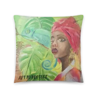Cotton pillow case | Madagascar Mystery - Thumbnail Image 1