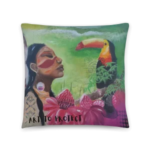 Cotton pillow case | Queens of the Jungle